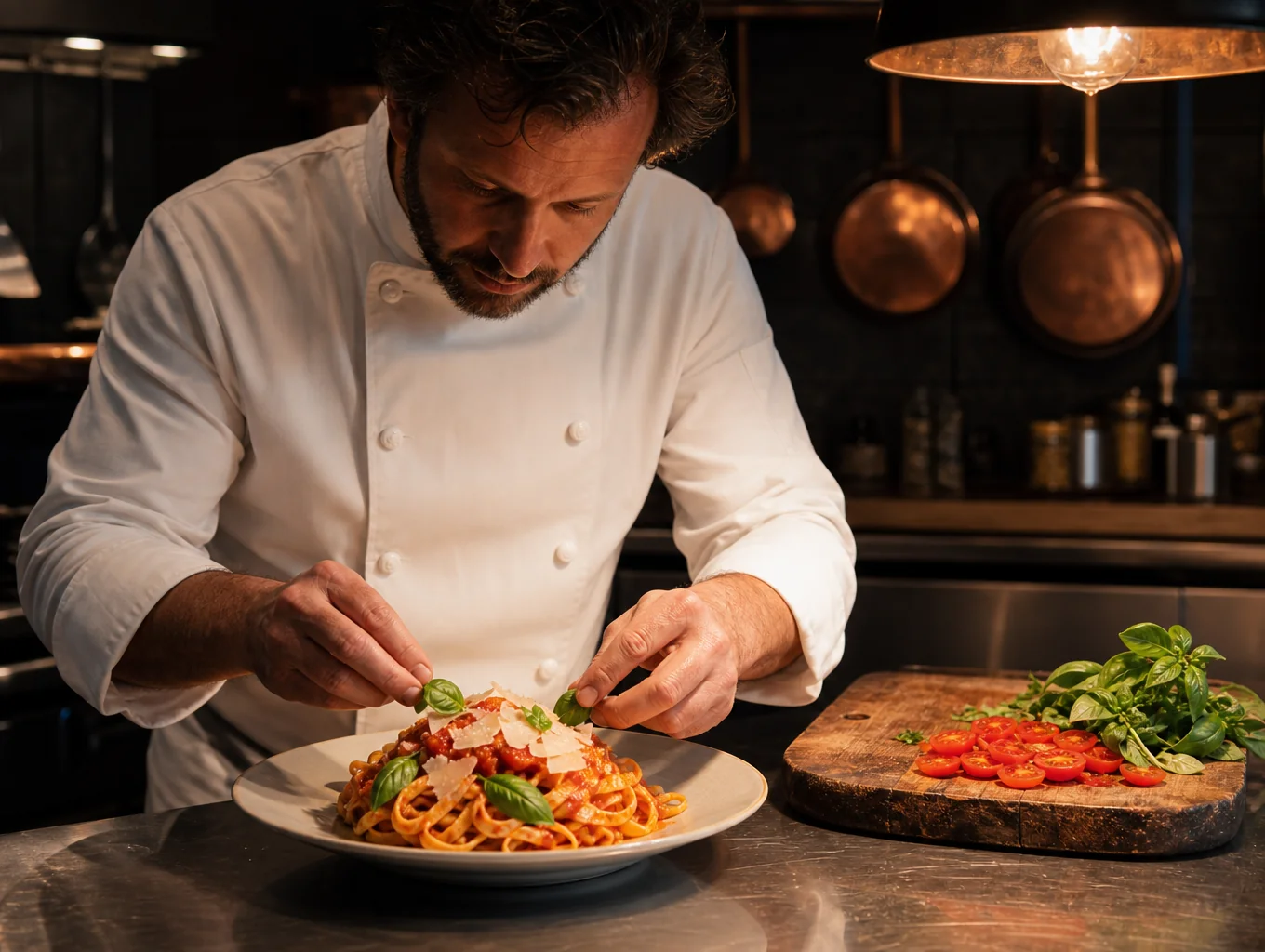 Chef signature dish featuring fresh herbs and artisanal preparation